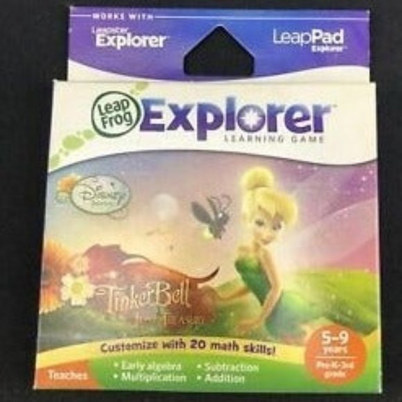 Leapfrog Explorer LeapPad Fairies Tinker Bell SEALED NEW n BOX!! - Picture 3 of 4